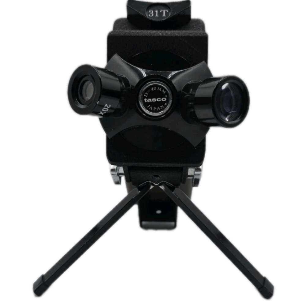 TASCO 31T 12X/20X40mm Pistol SPOTTING SCOPE with Integral Tripod + Original Box